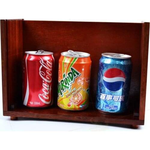 Amazing Wooden Box emerge box stage easy to do Magic Tricks professional magician illusion props 83136