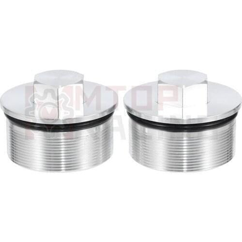 Front Fork Upper Screws Top Caps Fork Bolts For Honda CB500X 2013-2018 VT1300 2010-2016 NX500 Dominator 1987-1999 51454-MM9-671