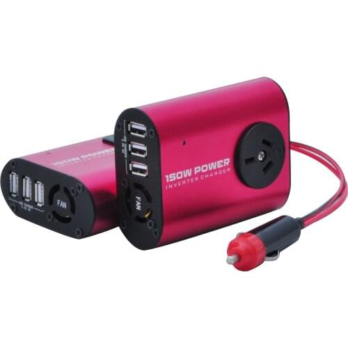 150 Watt Car Power Inverter Dual USB DC 12V to 220V AC 50HZ Converter Car Battery Charger Adapter 150W Power Inverter Adapter