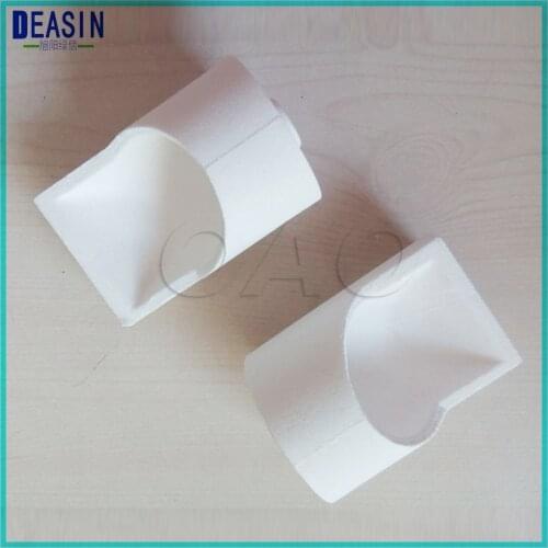 4 PCS Dental Lab Technician Materials Vertical Cup Zirconia Crucible For Casting Metal Alloy