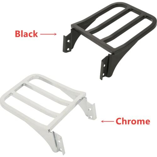 Motorcycle Luggage Rack Rear Carrier For Harley Sportster XL 883 1200 2004-2018 Dyna Fat Boy 2006-2018 Softail Fatboy 2000-2005