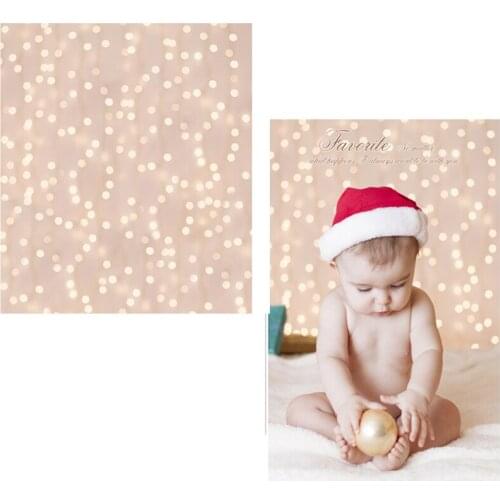 DAWNKNOW Photography Background For Kids Champagne Sparkle New Fabric Flannel Backdrop For Newborn for photo studio CM6703