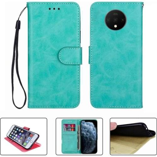 For OnePlus 7T 1+7T HD1901, HD1903, HD1900, HD1907, HD1905 Wallet Case High Quality Flip Leather Phone Shell Protective Cover