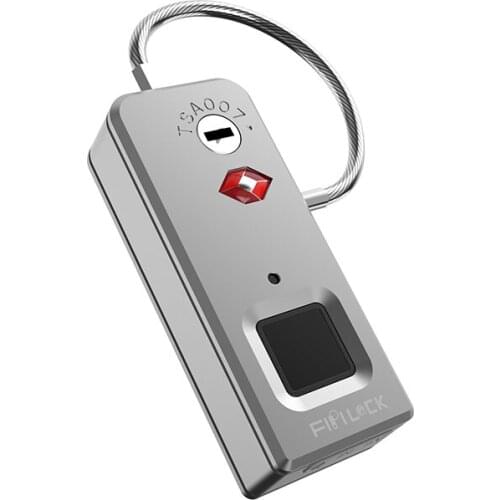 Fipilock Walsun Fingerprint Padlocks Ip65 Waterproof Anti-Theft Smart Fingerprint Locks Security Digital Locks