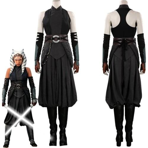 Mandalorian Ahsoka Tano Cosplay Costume Outfits Halloween Carnival Suit