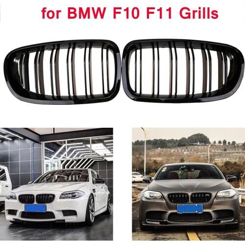 Front Kidney Grille ABS Car Racing Grills for BMW 5 Series F11 F10 4 Doors 2010-2016 520i 523 525i 530i Car Styling Accessories