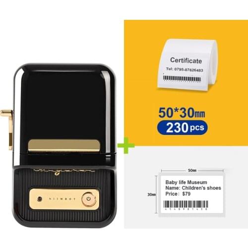 Niimbot B21 Portable Thermal Label printer Mini Pocket Bluetooth Price Tag Printer For Moble Phone Colorful Choices
