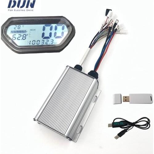 Sabvoton SVMC7245 60V 72V 45A 1kw Skillful Programmable Bldc Motor controller with Hall meter and Bluetooth