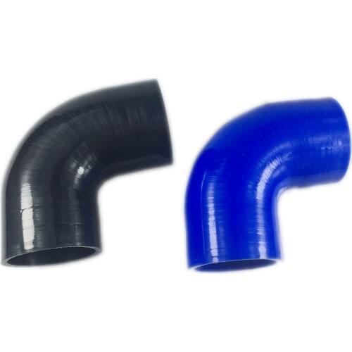 RO-GEJA Universal 90 Degree 76mm Turbo Intake Couple Elbow Silicone Hose Pipe