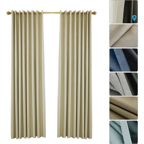 Blackout Window Curtains Insulated Room Curtains 2 Panels Blackout Window Curtains for Bedroom Living Room