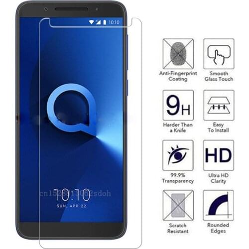 Tempered Glass For Alcatel 3 3L 5.5" Tempered Glass 9H 2.5D Premium Screen Protector Film For Alcatel3 5052D 5052Y 3 L 5034D