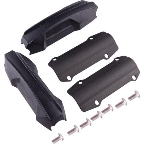 25mm Crash Bar Bumper Protector Guard Blocks Black Motorcycle fit for HONDA Africa Twin CRF1000L NC700X VFR1200X Crosstourer