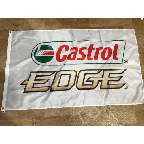 90x150CM 60x90cm Castrol Racing Flag 3x5ft Polyester