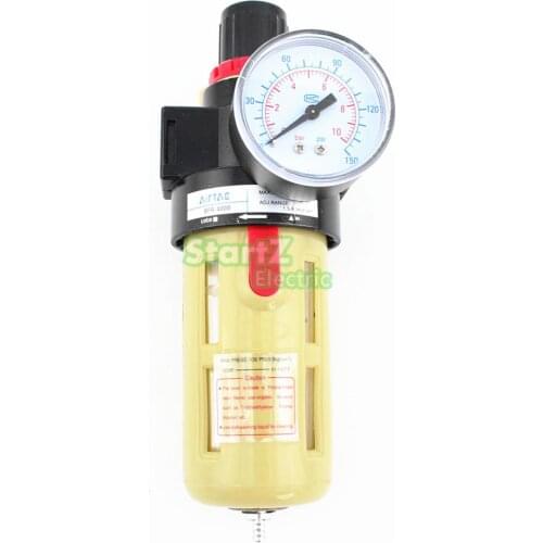 BFR-4000 Adjustable Polycarbonate Air Pneumatic Filter Regulator 1/2"PT