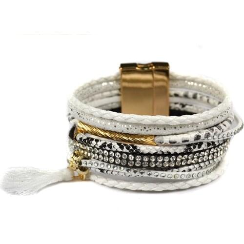 Brazilian Bracelets For Women Magnetic Bracelets Friendship Bracelet Pulseras 2019 Jewelry Bijoux bohemian armband wristband