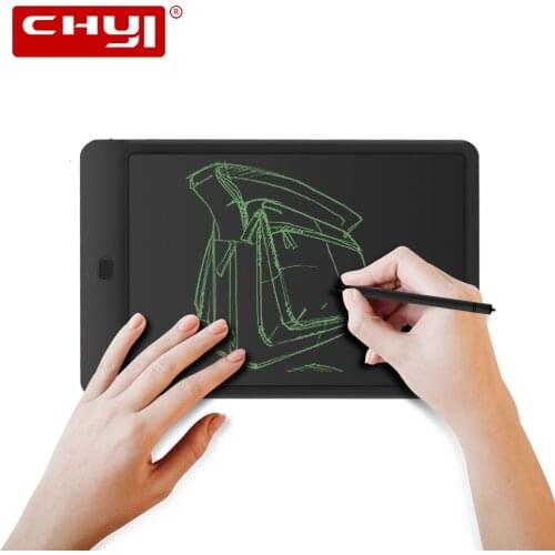 CHYI 10 Inch LCD Writing Tablet Ultra Thin Track Pad With Lock Function Paperless Electronic Notepads Digital Touchpad For Kids