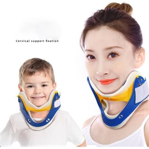 Kids/Adult Medical Cervical Neck Brace Collar With Chin Support For Stiff Relief Cervical Collar Correct Neck Support Pain Bone