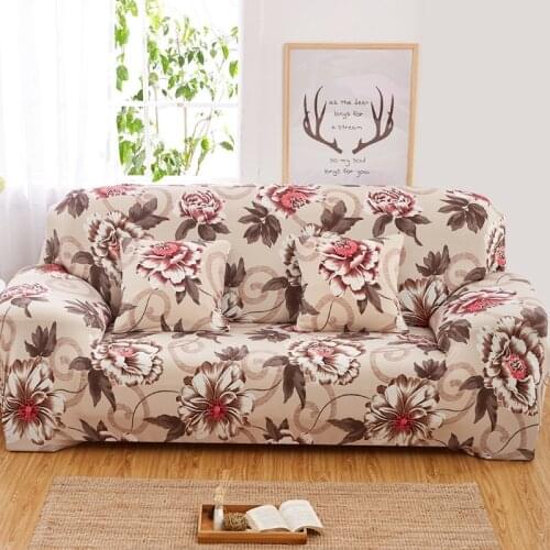 Stretch Slipcover Sectional Elastic Stretch Sofa Cover for Living Room Couch Cover L Shape Corner Armchair Cover 1/2/3/4 Seater