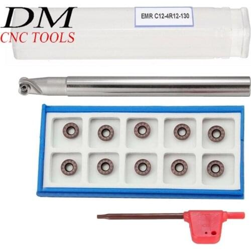 EMR C12-4R12-130 12×130mm 12mm indexable end mill EMRC12-4R for RPMT08