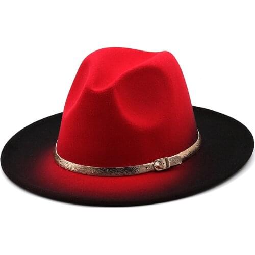 Hot Winter Autumn Imitation Woolen Women Men Ladies Fedoras Top Hat Jazz Caps European American Round Caps Bowler Hats 56-58CM