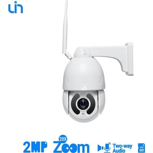UIN 2MP PTZ Wifi IP Camera Outdoor 20X Digital Zoom AI Human Detect Wireless Camera H.265 P2P Audio 5MP Security CCTV Camera