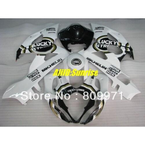 Custom white black Fairing kit for SUZUKI GSXR1000 2005 2006 GSX-R1000 GSXR1000 K5 05 06 Injection mold Fairings set+gifts