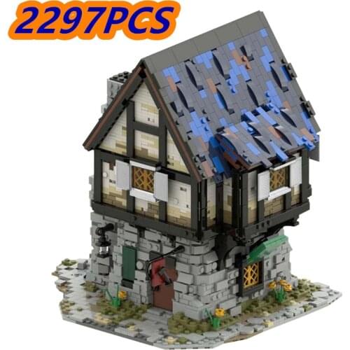 New The Medieval Smithy Diy Toys Bricks Educational Xmas Gift Kids Building Blocks Bricks Set Construct 2997 PCS