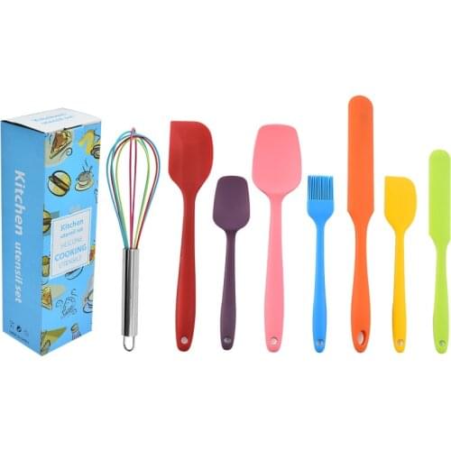 8-Piece Silicone Kitchenware Set Kitchen Tools Baking Utensils