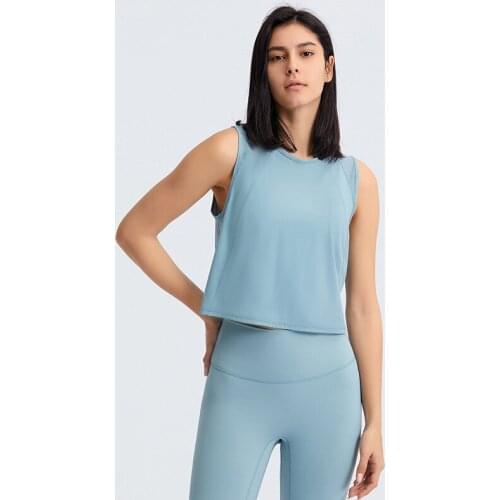 2021 Spring New Yoga Bra Hollow Beautiful Back Fitness Clothing Breathable Comfortable Tank Tops Women Sleeveless T Shirt Women