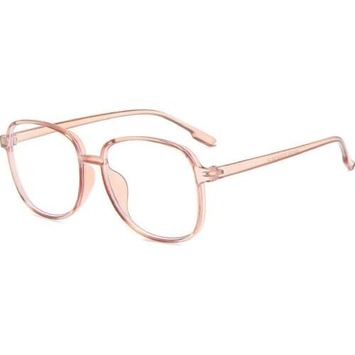 Oversized round Anti Blue Light Computer Eyewear Glasses Frame For Women&Men Square Optical Spectacle Eyeglasses Frame Unisex