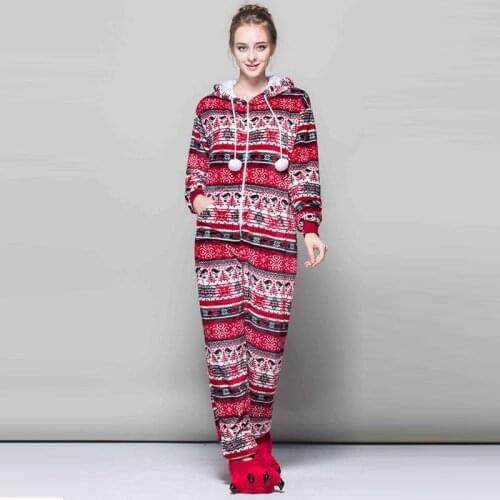 Kigurumi long sleeve hooded onsie Flannel warm onesies for adults Whole one piece animal pajamas Kugurumi sleepwear