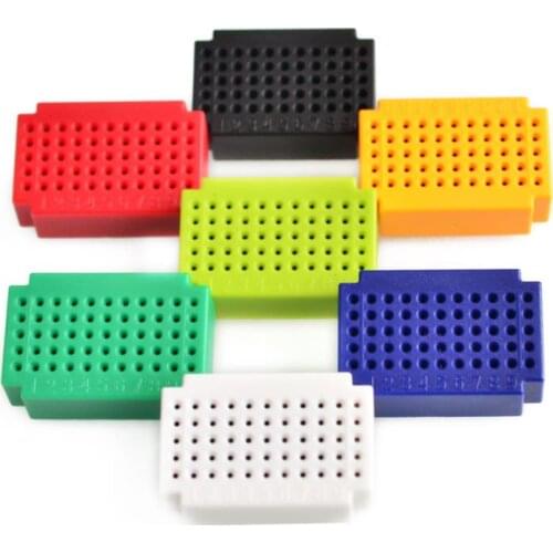 ZY55 No welding mini bread broad 55 hole PCB circuit boards welding test plate 7pcs/lot