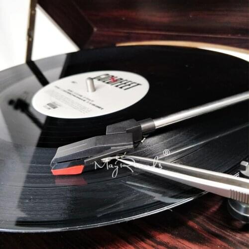 1PCS Phonograph Tweezers Install Needle Special Clamp Non-slip With Lock