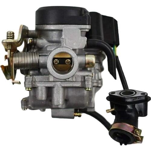 19MM Motorcycle Carburetor ATV Carburetor Suitable for ATV 4-Stroke 50CC 60Cc 80C GY6 139QMB