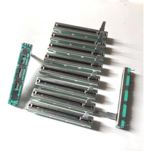 60MM Potentiometer B20K A20K Original Potentiometer mixer fader B20K 60MM A20KX2 B20K*2 A20K*2