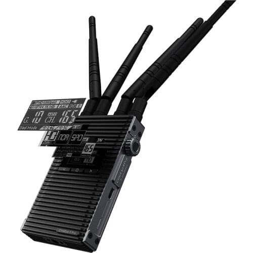 ACCSOON CineEye 2 /2S Pro Wireless Video Transmitter Receiver with Dual Channel Transmission for Camera 1080P Video Audio 300m