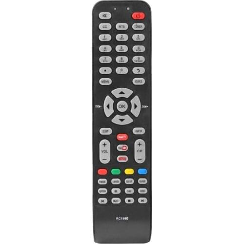 ALLOYSEED Replacement Smart LED TV Remote Control 06-519W49-C005X for TCL/HYUNDAI/EKT/HKPro/VISIVO TV Remote Controller