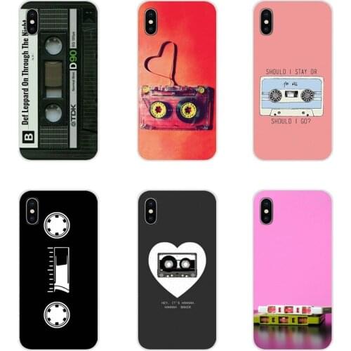 Accessories Phone Cases Covers RETRO CASSETTE For Samsung Galaxy A3 A5 A7 A9 A8 Star A6 Plus 2018 2015 2016 2017