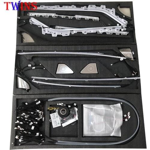 For Tesla Model3 model 3 2019 2020 inter car Ambient Light Decorate inter lamp touch control 64 colors Center pillar horn cover