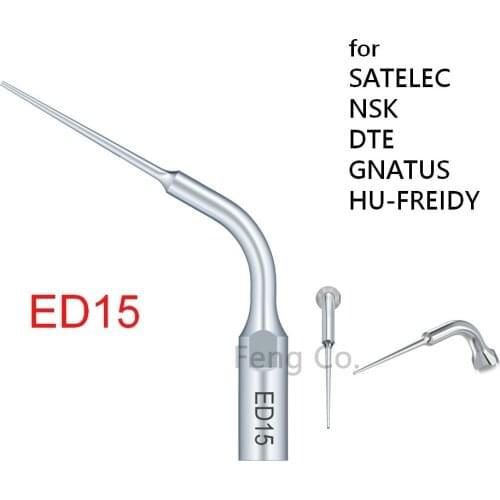 ED15 Dental Ultrasonic Scaler Tips Scaling Endo Perio Fit SATELEC NSK DTE GNATUS HU-FREIDY Handpiece Dentist Teeth Whitening