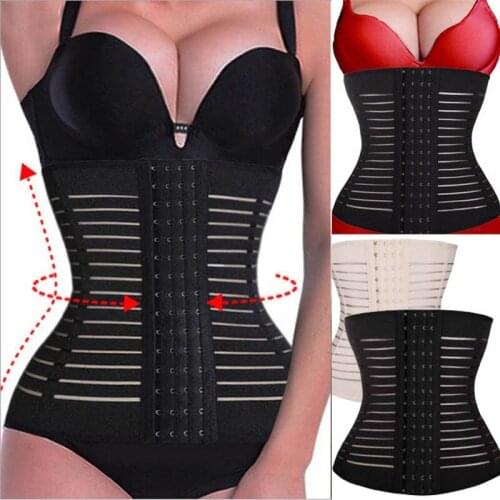 HOT Slimming Body Shaper Women Waist Trainer Underbust Gym Sport Corset Womens Intimates Breathable S-3XL