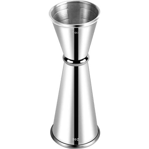 Jigger For Bartending, Double Cocktail Jigger Premium Stainless Steel Jigger Measuring Shot Glass, Bar Tools