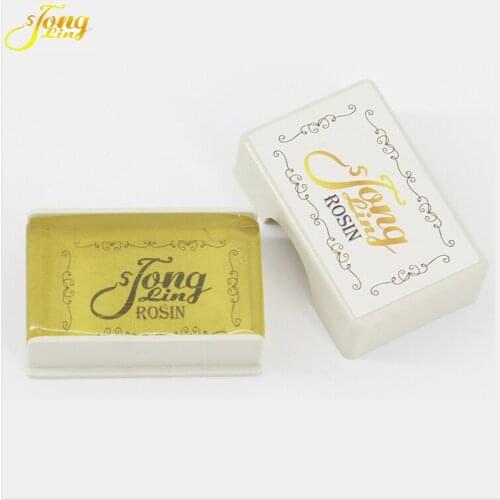 Bow Rosin Top-level for Violin, Viola and Cello String Instrument Durable Violin Parts violino Natural Perfume Material Resin