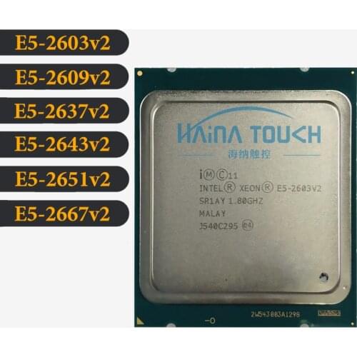 CPU Processor Original Intel Xeon E5-2603V2 2609v2 1.80GHz 4-Cores 10M LGA2011