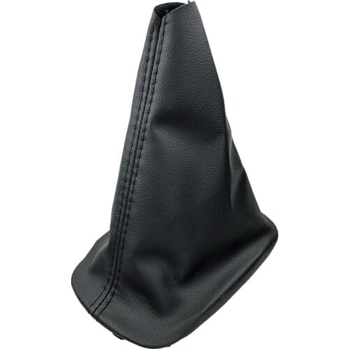 For Skoda Octavia MK1 A4 1997-2011 PU Leather Gear Shift Knob Gaiter Boot Cover Case Lever Shifter Dustproof Protect Cover