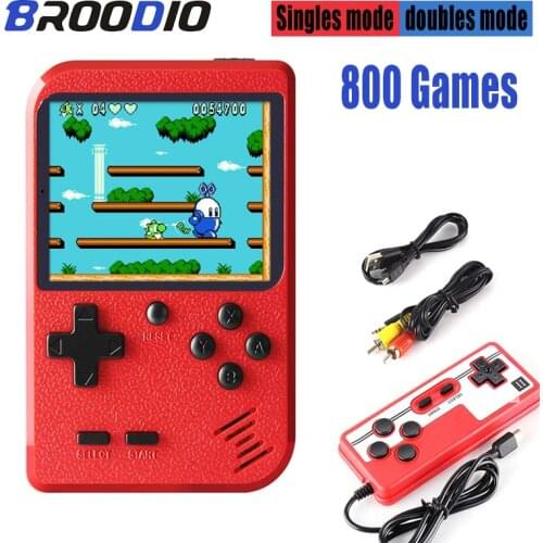 Retro Mini Retro Portable Mini Handheld Video Game Console 8-Bit Color Game Player Built-in 800 Games For Kids Boy Gift New