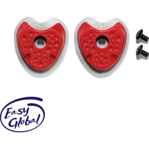 Road Bike Lock Shoes Heel Cleat Spare Cleats For the Sole Has the Replaceable Studs Heel lug Sold In Pairs Fits All Sidi Shoes