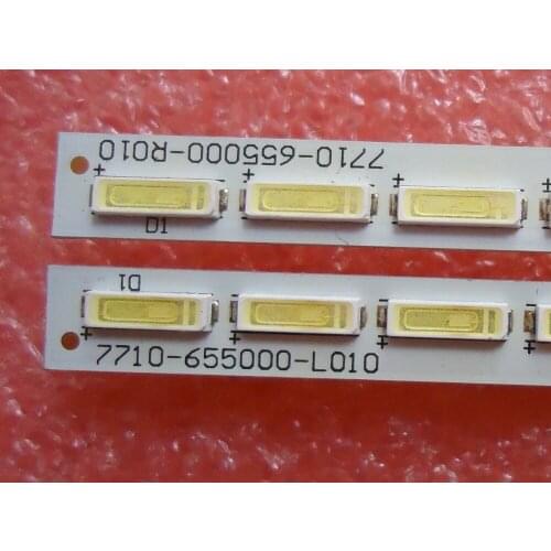 Led backlight screen 55K1T LT-20131005A 7710-655000-L010 (R010) 1pcs=72led 607mm