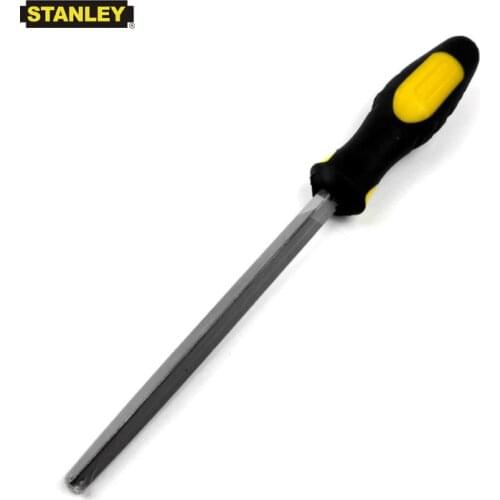 Stanley 1pcs 6" 8" 10" 12-inch triangular file cutter rasp triangle file for Jewellery art glass metal ceramics stone woodwork