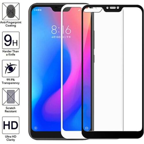 Protective Glass On For xiaomi mi a2 lite light lait mia 2lite mia2lite Screen Protector Tempered Glass on xiomi redmi 6 pro 9H